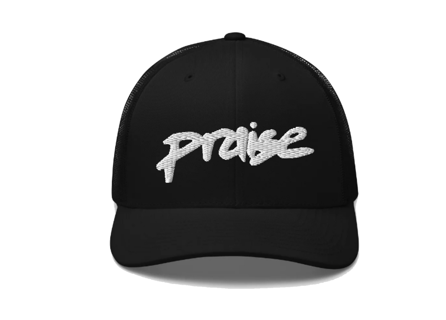 Praise  2D"Script Logo" Trucker Hat
