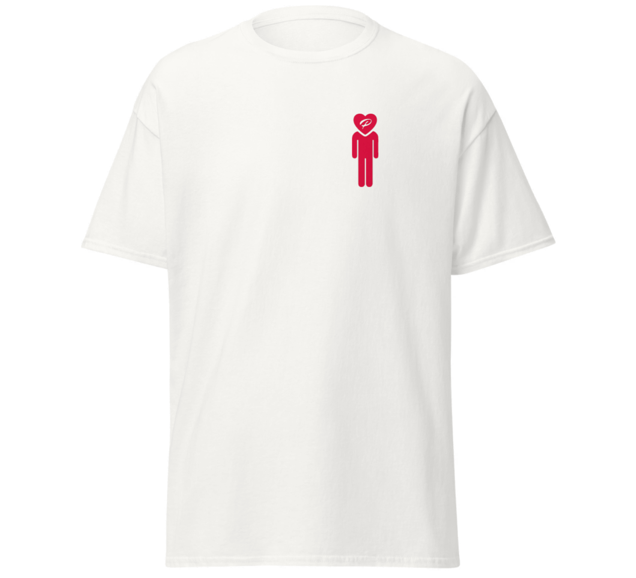 me and my friend named he(art). LOGO TEE